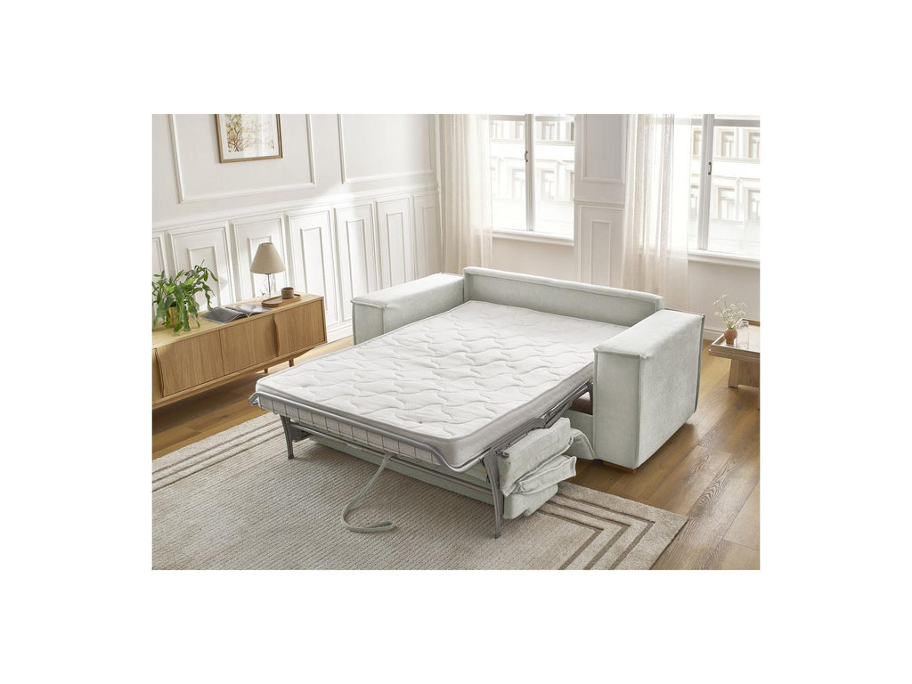 Chelsea - Canapé Droit Convertible Ouverture Express - Tissu Texturé - 160X200