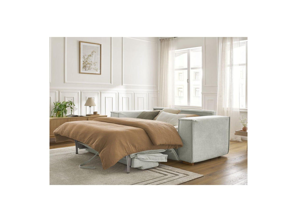 Chelsea - Canapé Droit Convertible Ouverture Express - Tissu Texturé - 160X200