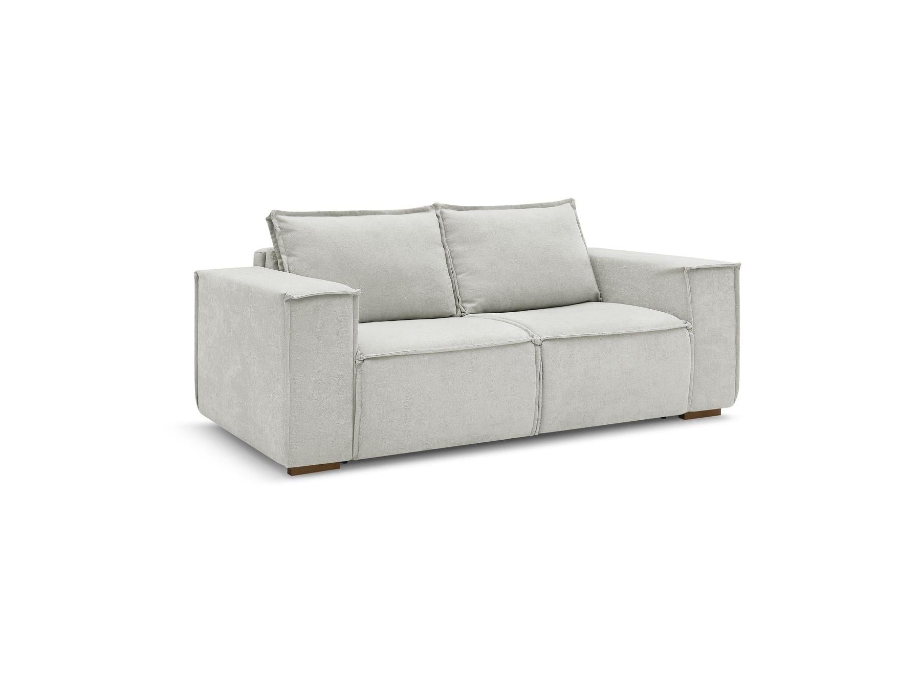 Chelsea - Sofá recto cama con apertura exprés - Tejido texturizado - 140X200