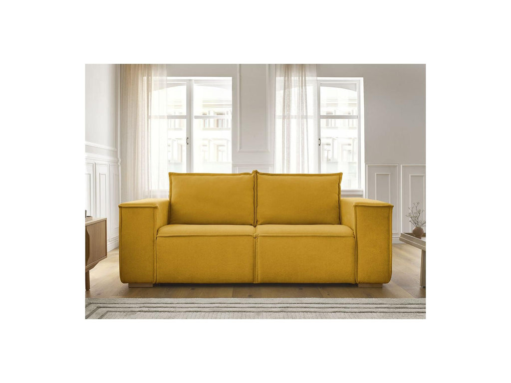 Chelsea - Sofá recto cama con apertura exprés - Tejido texturizado - 140X200