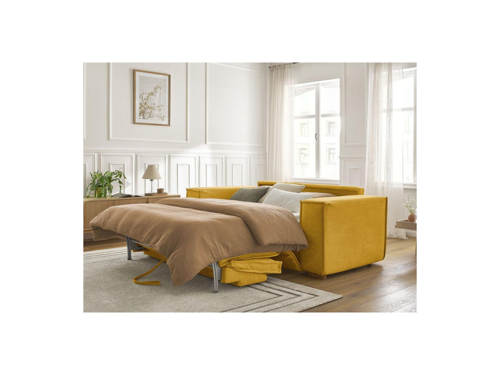 Chelsea - Canapé Droit Convertible Ouverture Express - Tissu Texturé - 160X200