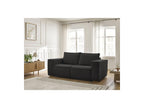 Chelsea - Canapé Droit Convertible Ouverture Express - Tissu Texturé - 160X200