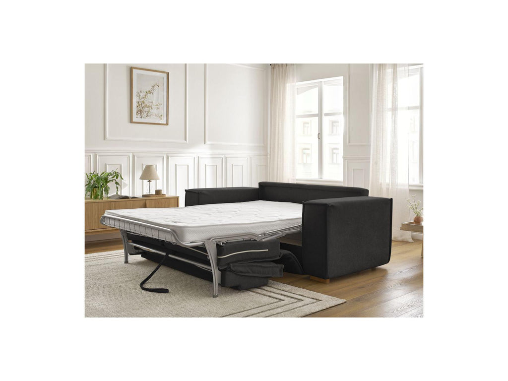 Chelsea - Sofá recto cama con apertura exprés - Tejido texturizado - 140X200