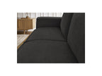 Chelsea - Canapé Droit Convertible Ouverture Express - Tissu Texturé - 160X200