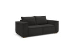 Chelsea - Canapé Droit Convertible Ouverture Express - Tissu Texturé - 160X200