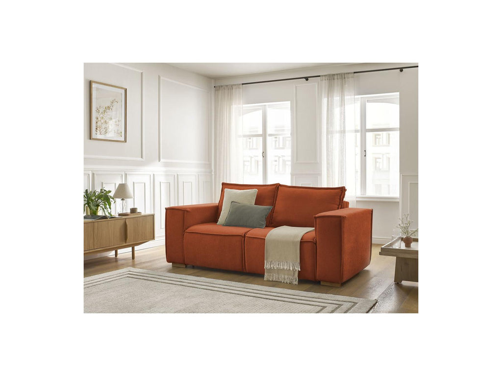 Chelsea - Canapé Droit Convertible Ouverture Express - Tissu Texturé - 160X200