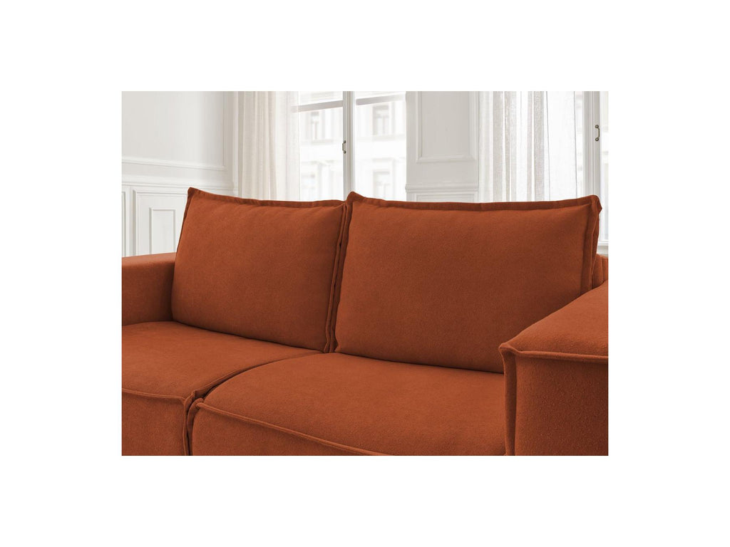 Chelsea - Sofá recto cama con apertura exprés - Tejido texturizado - 140X200