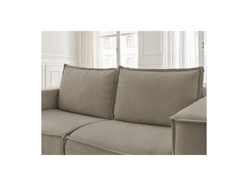 Chelsea - Canapé Droit Convertible Ouverture Express - Tissu Texturé - 160X200