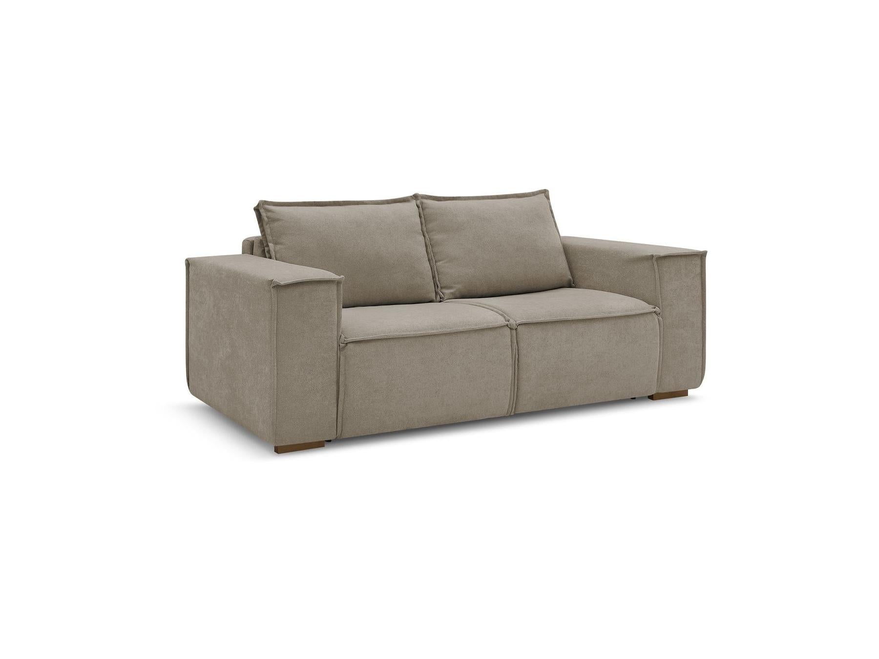Chelsea - Canapé Droit Convertible Ouverture Express - Tissu Texturé - 160X200