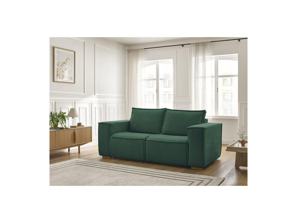 Chelsea - Canapé Droit Convertible Ouverture Express - Tissu Texturé - 160X200