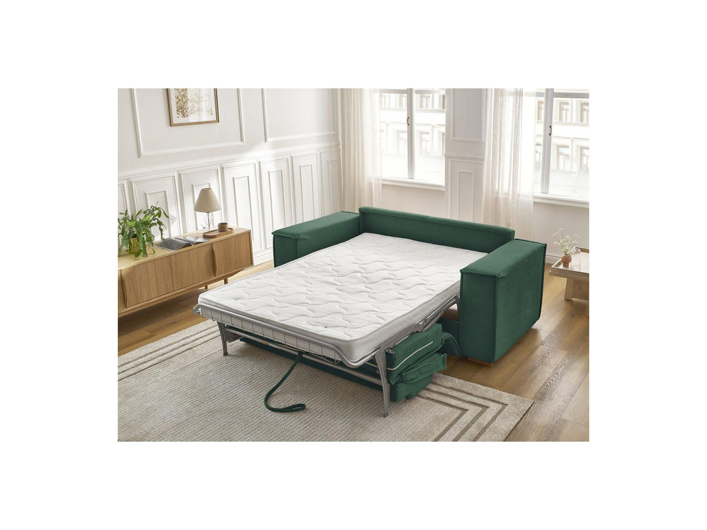 Chelsea - Canapé Droit Convertible Ouverture Express - Tissu Texturé - 160X200