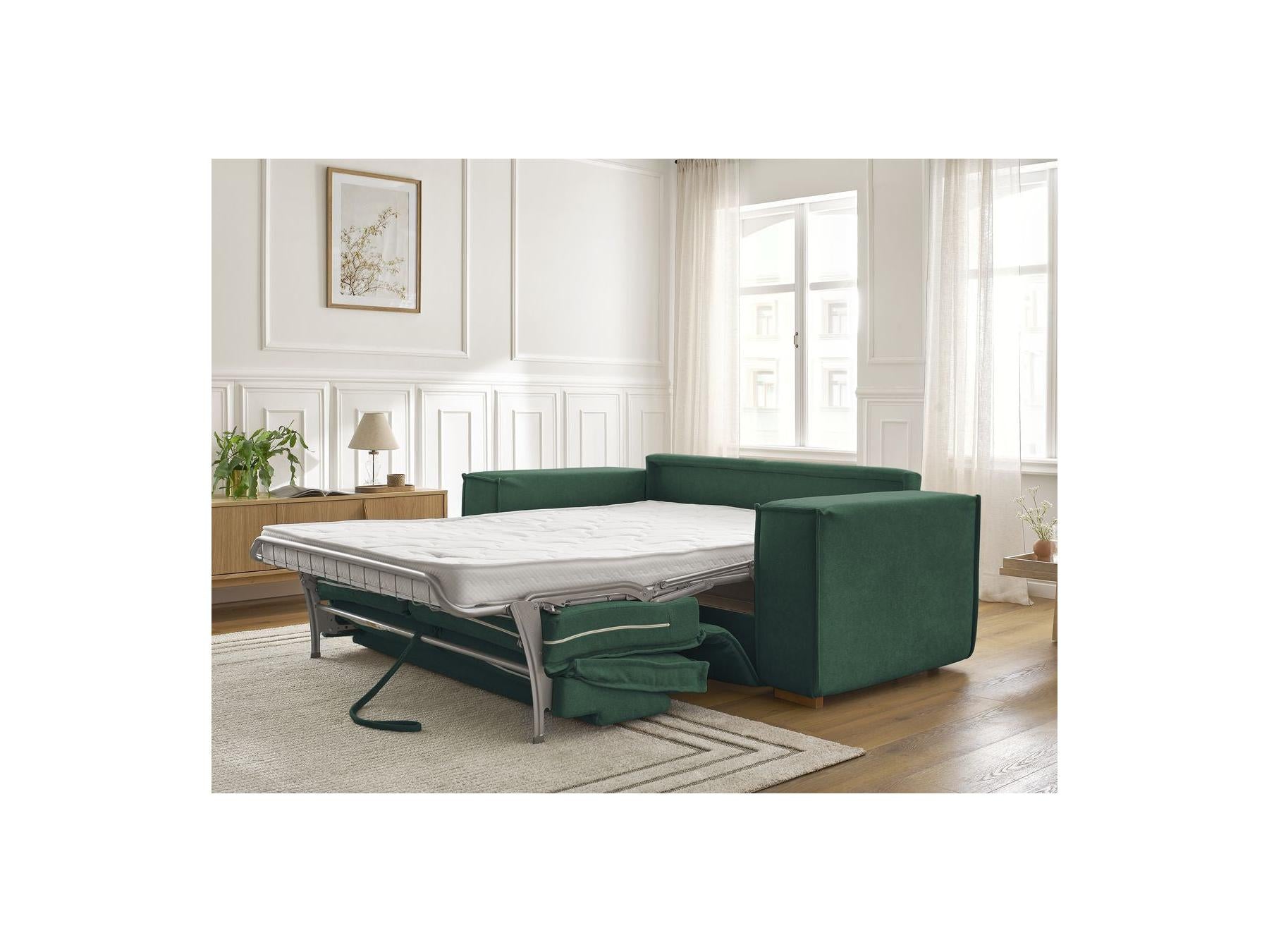 Chelsea - Canapé Droit Convertible Ouverture Express - Tissu Texturé - 160X200