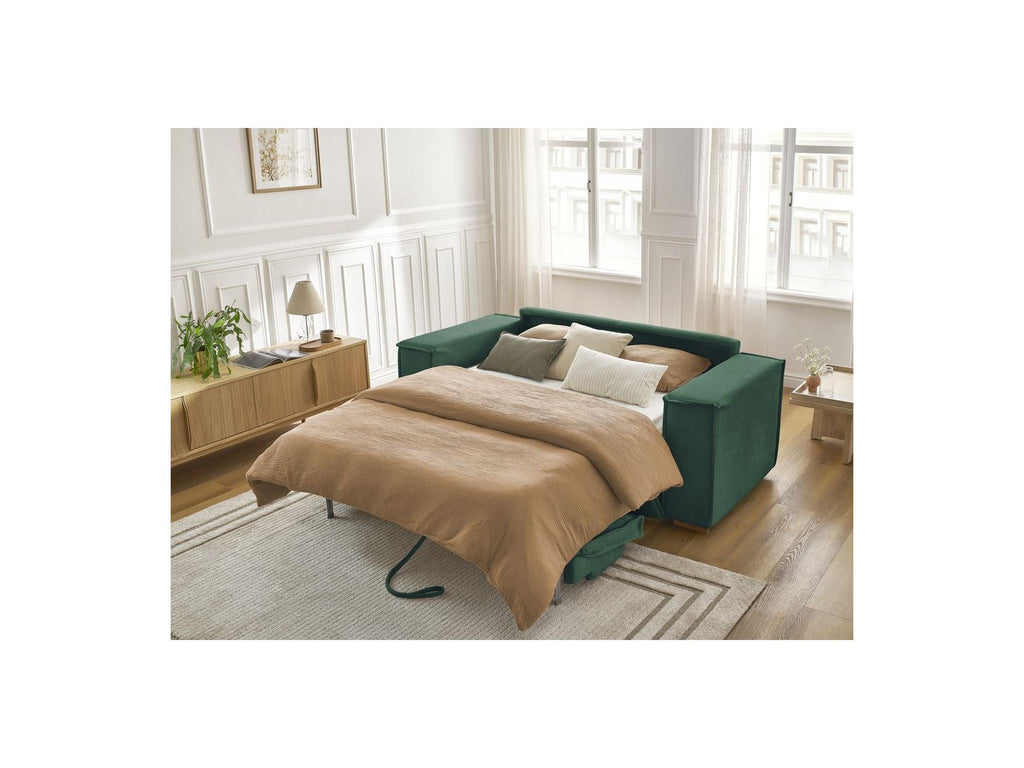 Chelsea - Canapé Droit Convertible Ouverture Express - Tissu Texturé - 160X200