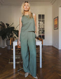 Jade Olive Jumpsuit