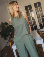 Jade Olive Jumpsuit