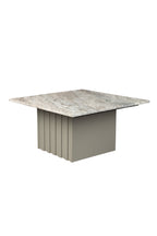 Clayton - Coffee Table - Solid Marble - Green/Beige