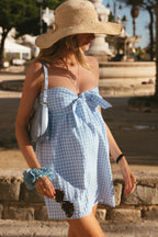 Robe Rosane Vichy Bleu