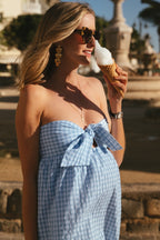 Robe Rosane Vichy Bleu