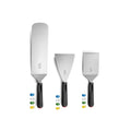 Pro Flex - Set de 3 espátulas para barbacoa