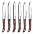 Royal Wood - Set of 6 Steak Knives - Wood