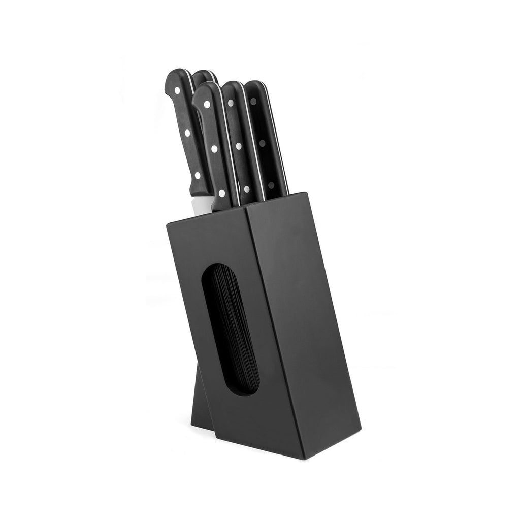 Universal - Bloque de espaguetis de 5 piezas - Madera negra