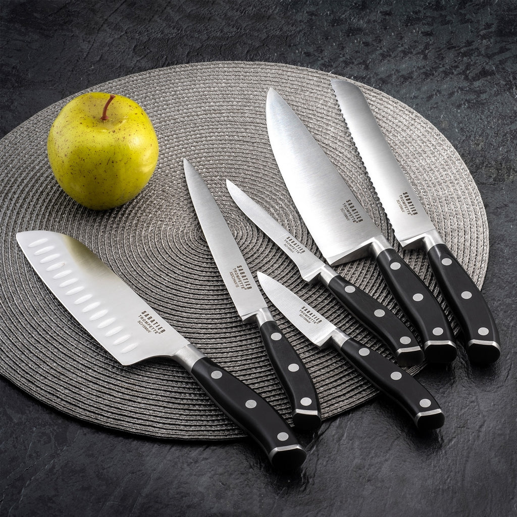 Vulcano - Cuchillo santoku - 18 cm
