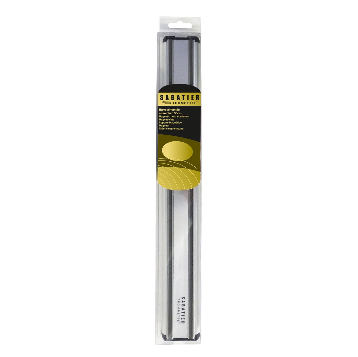 Barra magnética - Aluminio - Negro