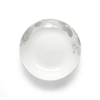 Gardena - Service 18 Pièces - Porcelaine - Blanc/Gris