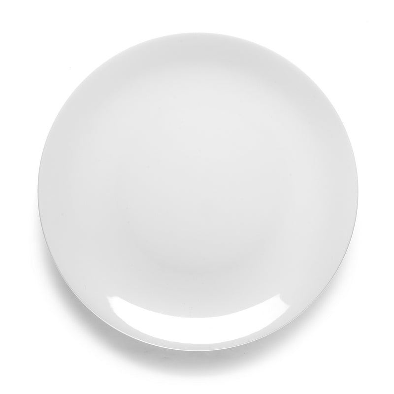 Hermine - Servicio de 18 piezas - Porcelana - Blanco