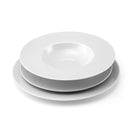 Downtown - Service 18 Pièces - Porcelaine - Blanc