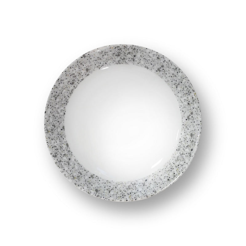 Cosmo - Servicio de 18 piezas - Porcelana - Blanco/Gris