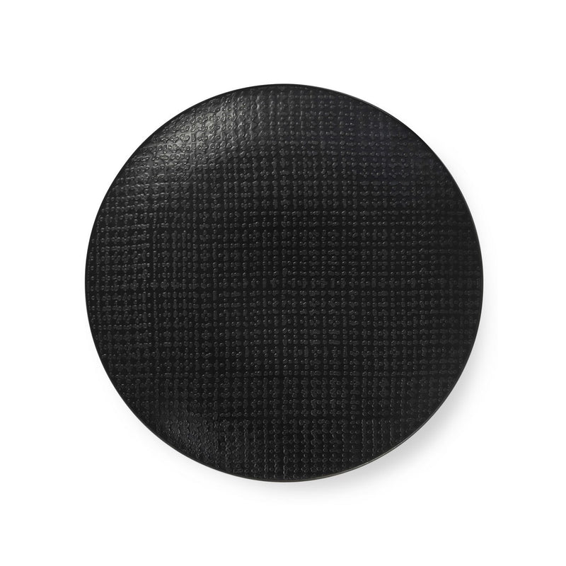 Black Tweed - Servicio de 18 piezas - Gres - Negro