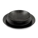 Black Tweed - Servicio de 18 piezas - Gres - Negro