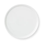 Trattoria - 4 Assiette À Pizza 31 Cm - Porcelaine - Blanc
