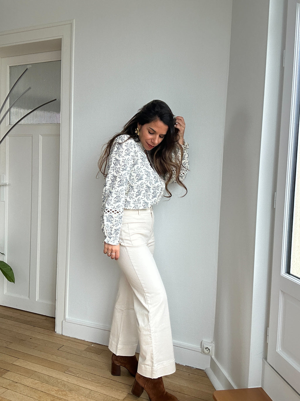 Blusa Emma de flores