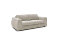 Hugo - Canapé Droit Convertible Ouverture Express - Tissu Texturé - 140X190