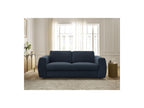 Hugo - Canapé Droit Convertible Ouverture Express - Tissu Texturé - 140X190
