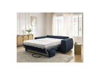 Hugo - Canapé Droit Convertible Ouverture Express - Tissu Texturé - 140X190
