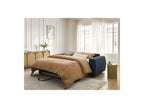 Hugo - Canapé Droit Convertible Ouverture Express - Tissu Texturé - 140X190