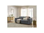 Hugo - Canapé Droit Convertible Ouverture Express - Tissu Texturé - 140X190