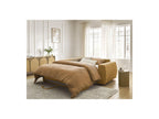 Hugo - Canapé Droit Convertible Ouverture Express - Tissu Texturé - 140X190