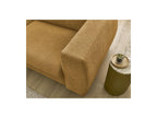 Hugo - Canapé Droit Convertible Ouverture Express - Tissu Texturé - 140X190