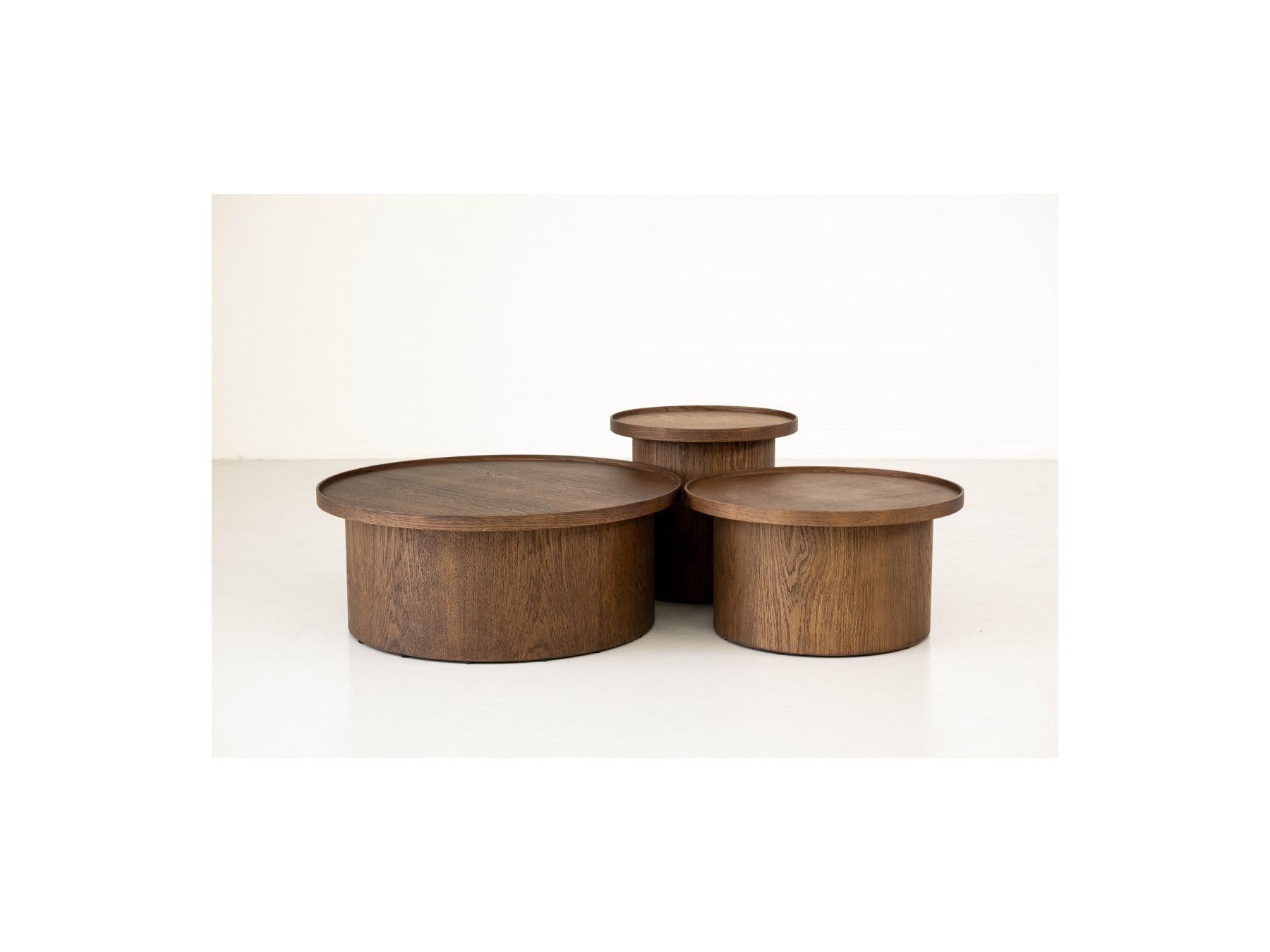 Castellane - Table Basse - Placage Chêne Massif