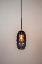 Lauren S - Pendant light - Glass - Gray