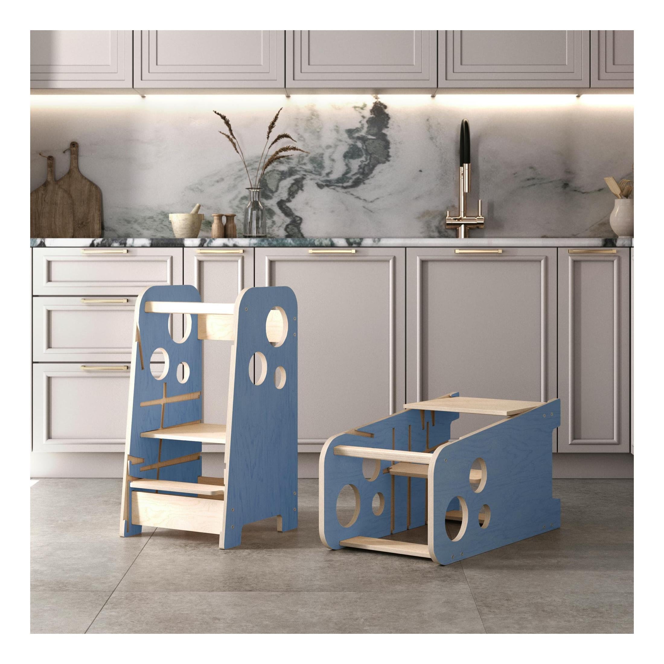 3-in-1 Montessori Learning Tower – Independence & Safety
