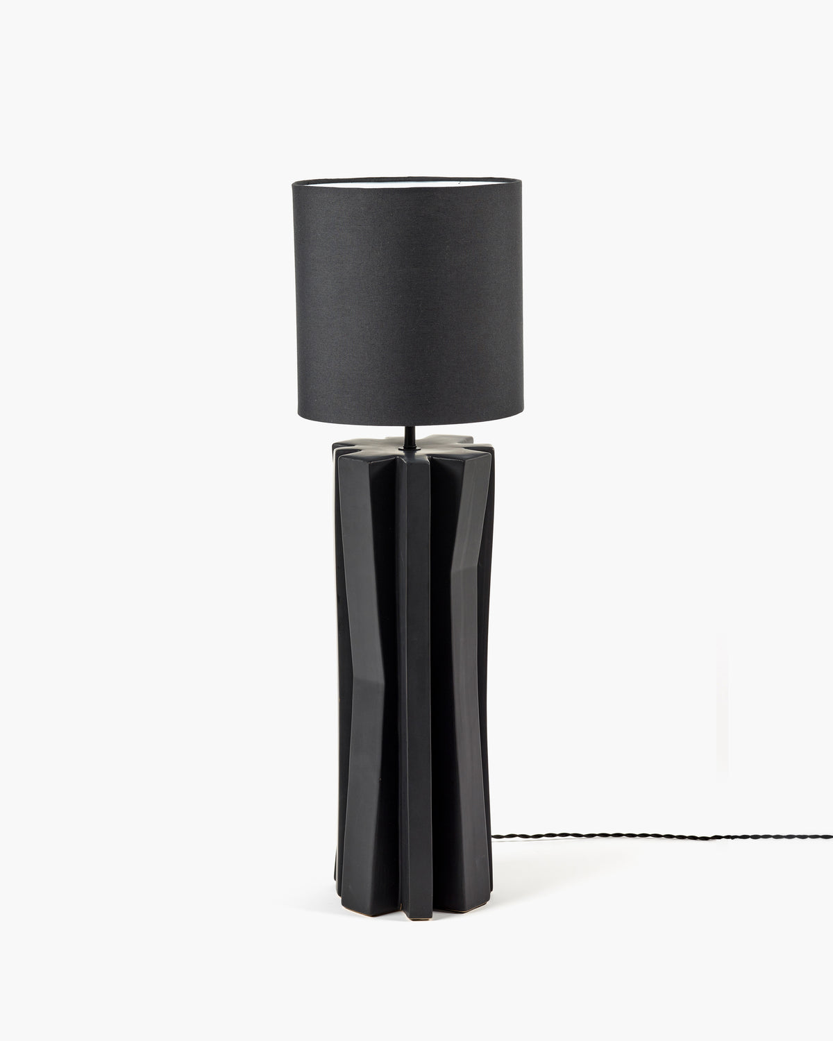 Lighting Yucca - Lámpara De Mesa °3 - Gres - Negro