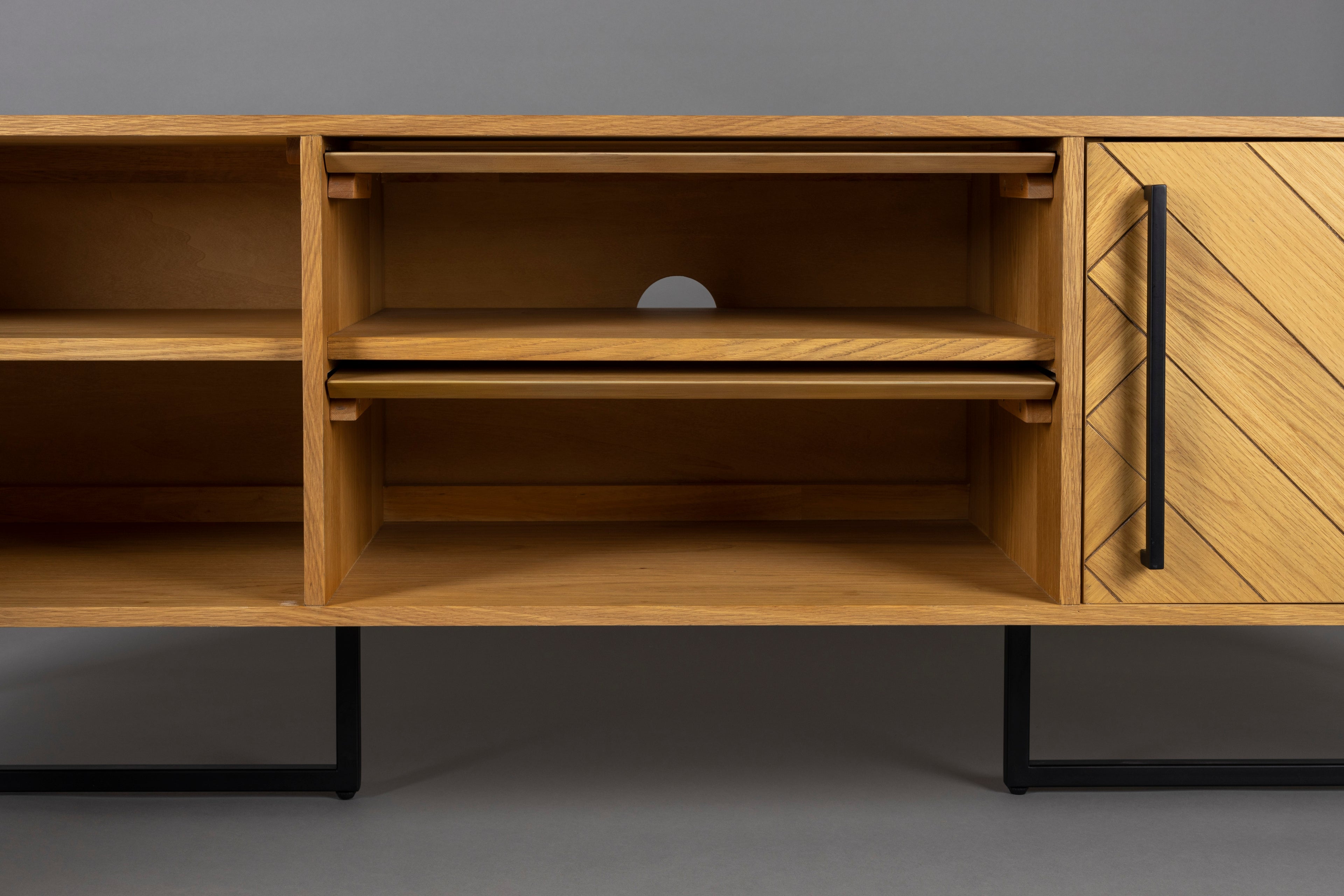 Class Bas - Sideboard - Oak veneer - Oak/Brown