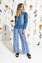 Le Pantalon Iggy Python Bleu