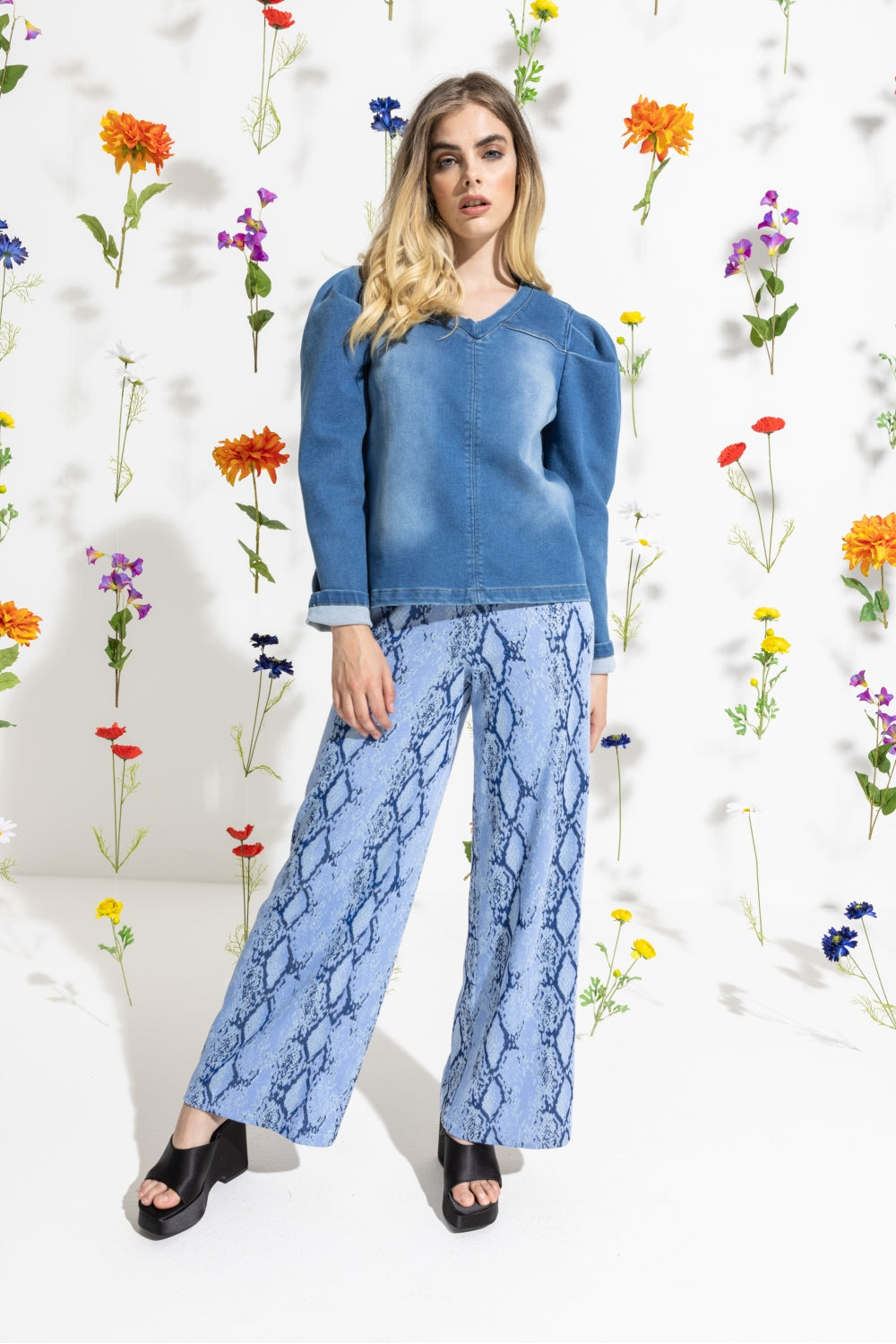 Le Pantalon Iggy Python Bleu