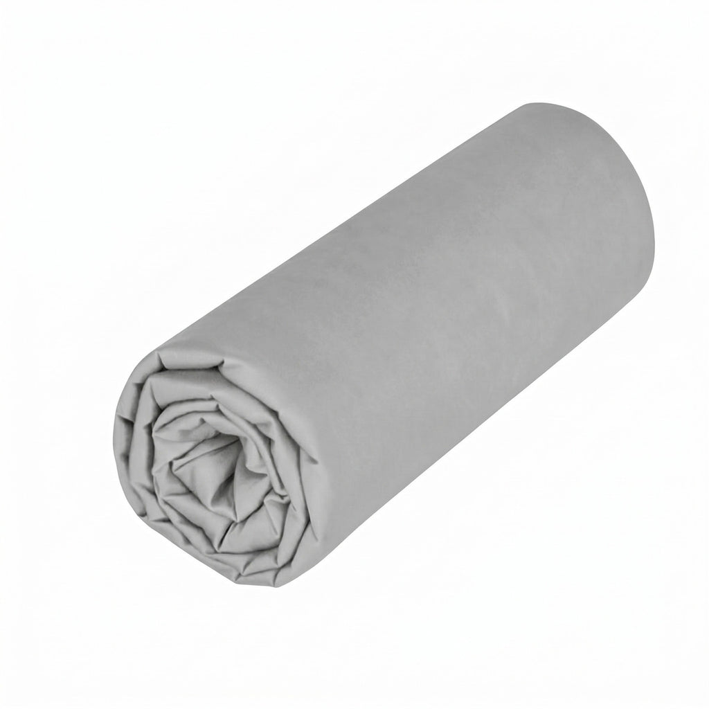 Uni Percale - Drap Housse - Gris
